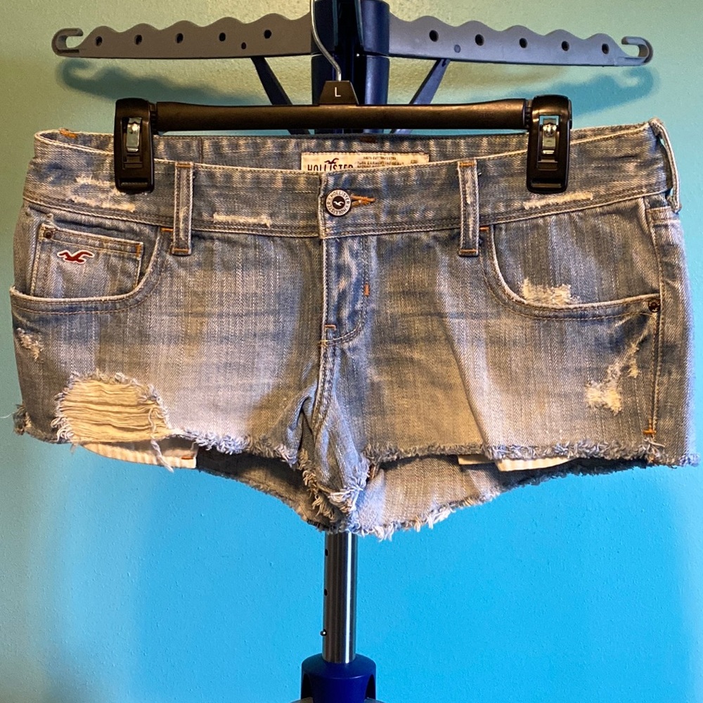 NWOT Hollister Juniors Vintage Size 7 Jean Shorts